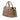 Brown Burberry Medium Leather Kirley Satchel
