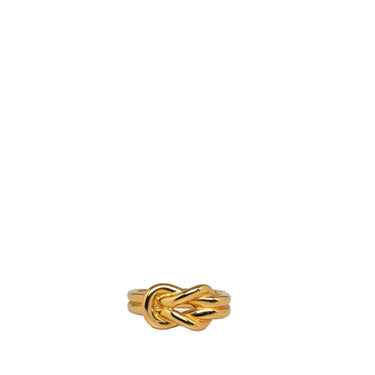 Gold Hermes Regate Scarf Ring
