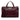Burgundy Gucci Microguccissima Brogue Duilio Boston Bag