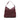Red Gucci Guccissima Bamboo D Ring Hobo