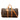 Brown Louis Vuitton Monogram Keepall Bandouliere 55 Travel Bag