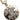 Gold Chanel Gold Plated CC Rhinestones Round Pendant Necklace - Designer Revival
