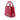 Red Dior Medium Patent Cannage Lady Dior Satchel