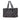 Black Bottega Veneta Large Leather Intrecciato Lido Tote