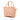 Pink Fendi Mini Zucchino Canvas Handbag