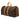Brown Louis Vuitton Monogram Keepall Bandouliere 55 Travel Bag