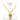 Gold Chanel Gold Plated Knight Horse Pendant Necklace - Designer Revival