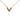 Gold Louis Vuitton Gold Plated Essential V Necklace
