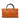 Orange Gucci Medium Calfskin Bamboo Shopper Satchel