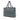 Gray Prada Impuntu Tessuto Chain Tote
