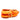 Orange Dior Micro Goatskin Saddle Bag Satchel