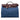 Blue Hermès Toile Herbag Zip 39 Satchel