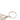 Silver LOEWE Brass Anagram Keyring Key Chain