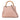 Pink Gucci Small Calfskin Bamboo Shopper Satchel - Designer Revival
