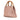 Pink Gucci Small Calfskin Bamboo Shopper Satchel - Designer Revival