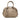 Brown Burberry Small Grained Calfskin Heritage Orchard Bowling Bag Satchel