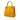 Yellow Burberry Leather Handbag