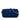 Blue Chanel CC Quilted Jersey Double Zip Wallet on Chain Crossbody Bag