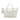 White Gucci Large Leather Soho Working Tote