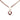 Gold Chanel CC Gold Plated and Leather Woven Crystal Resin Heart Pendant Necklace
