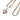 Gold Chanel CC Gold Plated and Leather Woven Crystal Resin Heart Pendant Necklace