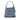 Blue Chanel Mini Denim Studded 22 Handbag Satchel