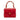 Red Chanel Micro Classic Lambskin Belt Bag
