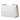 White Chanel Quilted Lambskin 19 Wallet on Chain Satchel