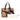 Brown LOEWE Small Leather Gate Top Handle Satchel - Designer Revival