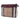 Brown Burberry Mega Check Canvas Derby Peyton Crossbody