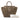 Taupe Celine Micro Luggage Tote Handbag - Designer Revival