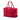 Red Prada Vitello Daino Bauletto Bag Satchel