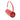 Red Louis Vuitton Epi Pochette Papillon Handbag