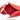 Red Louis Vuitton Epi Pochette Papillon Handbag