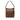 Brown Louis Vuitton Damier Ebene Looping GM Tote Bag