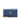 Blue Prada Saffiano Card Holder on Chain