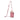 Pink Gucci Mini Calfskin Bamboo Top Handle Bag Satchel