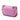 Pink Bottega Veneta Mini Nappa Intrecciato Expandable Chain Flap Crossbody
