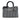 Black Dior Medium Patent and Tweed Diorissimo Satchel