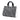 Black Dior Medium Patent and Tweed Diorissimo Satchel