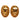 Gold Chanel CC Gold Plated Oval Crown Earrings