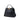 Black Fendi Medium Leather Lace Up Peekaboo Iconic Satchel