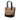 Beige Burberry Mini Haymarket Check Canvas Handbag