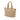 Beige Gucci GG Canvas Web Tote