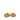 Gold Chanel CC Gold Plated Round Push Back Earrings