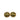 Gold Chanel CC Gold Plated Round Push Back Earrings