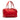 Red Chanel Small Aged Calfskin Express Bowling Satchel