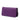 Purple Bottega Veneta Nappa Intrecciato Continental Wallet on Chain Crossbody Bag