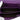 Purple Bottega Veneta Nappa Intrecciato Continental Wallet on Chain Crossbody Bag