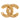 Gold Chanel CC Gold Plated Chain Pin Brooch